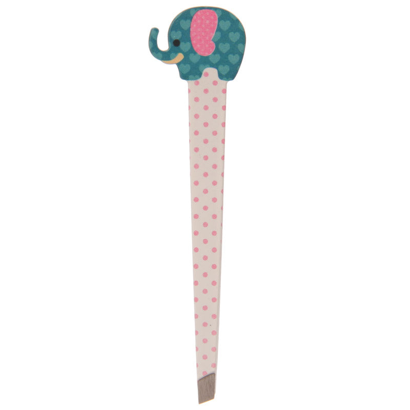 Dotty Elephant Shaped Tweezers