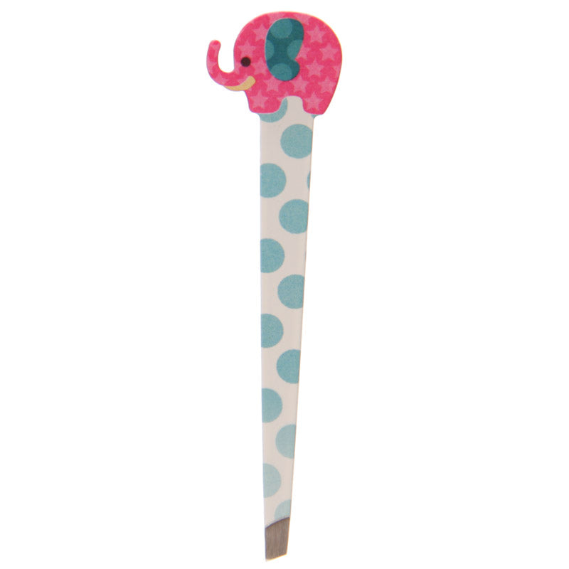 Dotty Elephant Shaped Tweezers