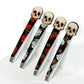 Shaped Tweezers - Skull and Roses