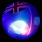 Fun Kids Flashing Bouncy Union Flag Glitter Ball