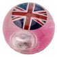 Fun Kids Flashing Bouncy Union Flag Glitter Ball