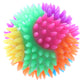 Fun Kids Spiky Bouncy Light Up Ball 7cm