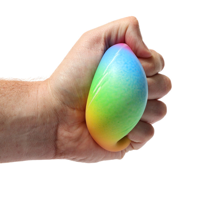 Fun Kids Rainbow Squeezy Stress Ball 7cm