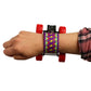 Fun Kids Pull Back Snap Bracelet Skateboard Toy