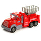 Fun Kids Pull Back Fire Engine Rescue Truck