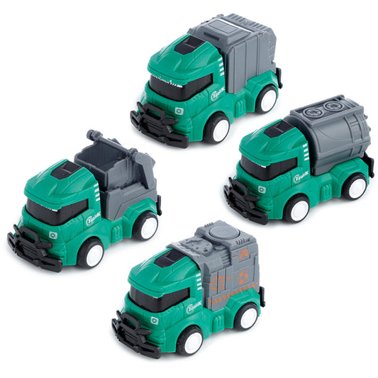 Friction Dustman Garbage Truck