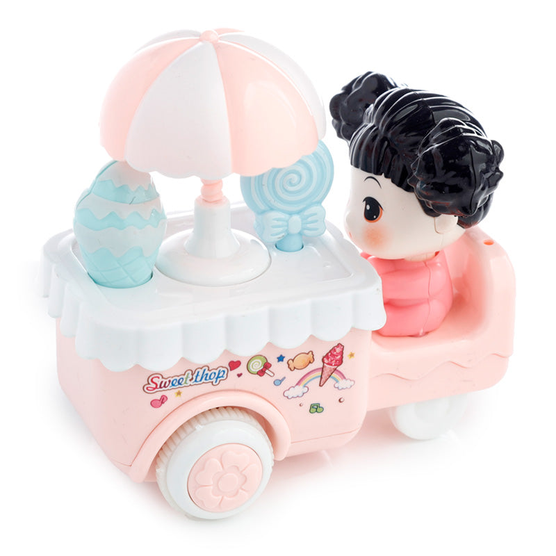 Ice Cream Cart Friction Toy