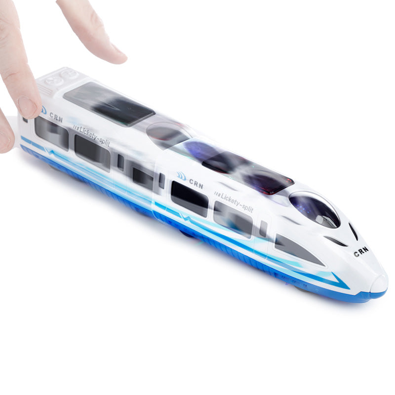 Flashing Friction High Speed Train