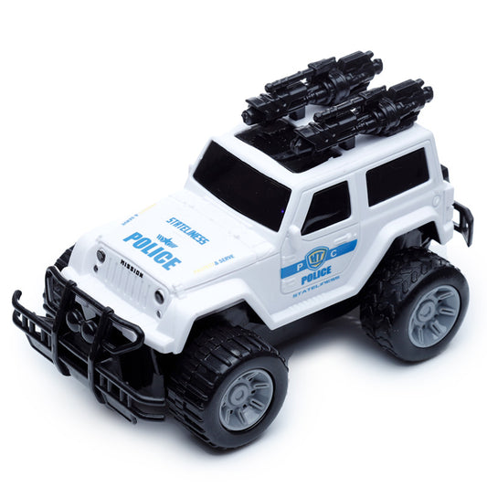 Friction 4x4 Police Car Light  and  Sound Toy