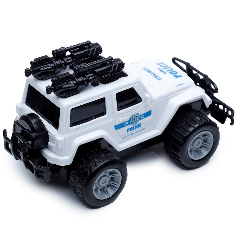 Friction 4x4 Police Car Light  and  Sound Toy