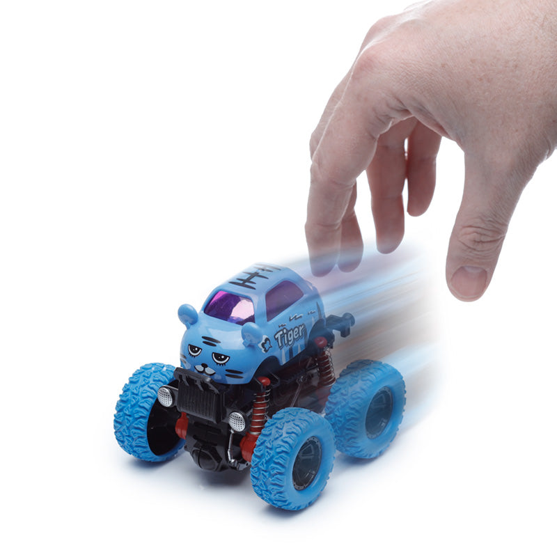 Cute Animal 4x4 Rotating Stunt Monster Truck Toy