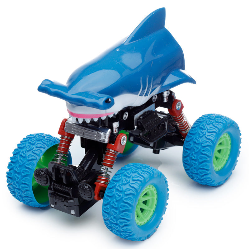 Shark Pullback Monster Truck Stunt Toy