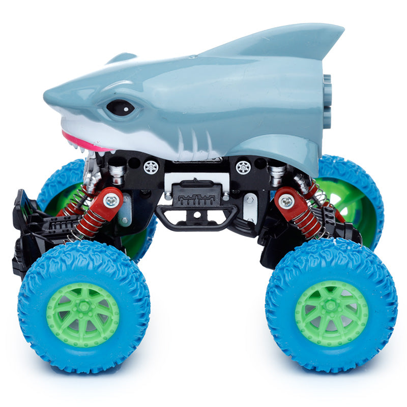 Shark Pullback Monster Truck Stunt Toy