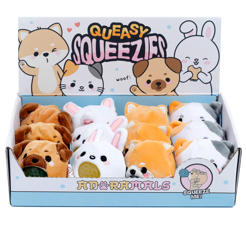 Fun Kids Squeezy Polyester Toy - Adoramals Pets