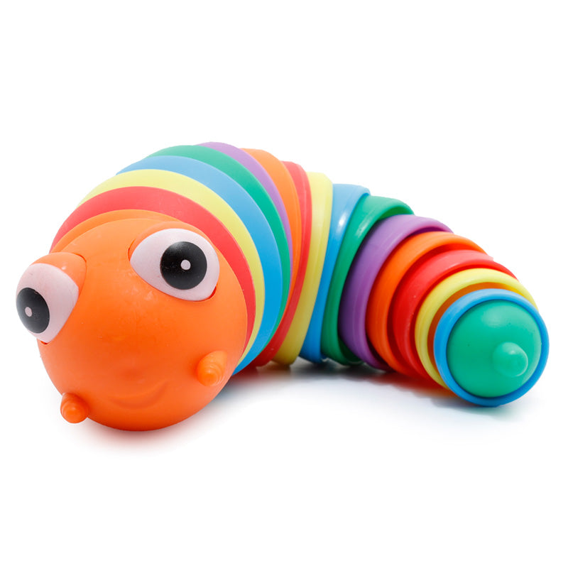 Fidget Toy - Rainbow Slug