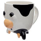 Novelty Upside Down Ceramic Mug - Bramley Bunch Farm