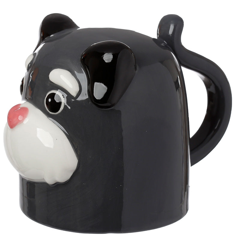 Novelty Upside Down Ceramic Mug - Dog Squad