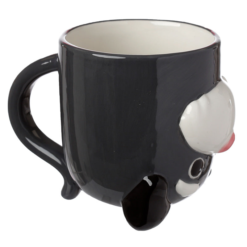 Novelty Upside Down Ceramic Mug - Dog Squad