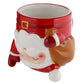 Novelty Upside Down Ceramic Mug - Christmas Santa