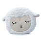 Sleepy Sheep Round Microwavable Plush Wheat and Lavender Heat Pack