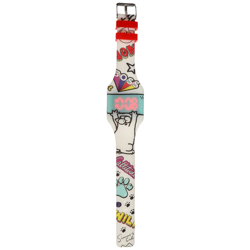 Silicone Digital Watch - Simon's Cat