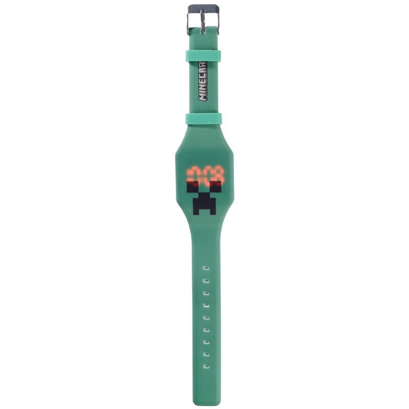 Minecraft Faces Silicone Digital Watch