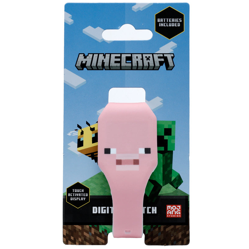 Minecraft Faces Silicone Digital Watch