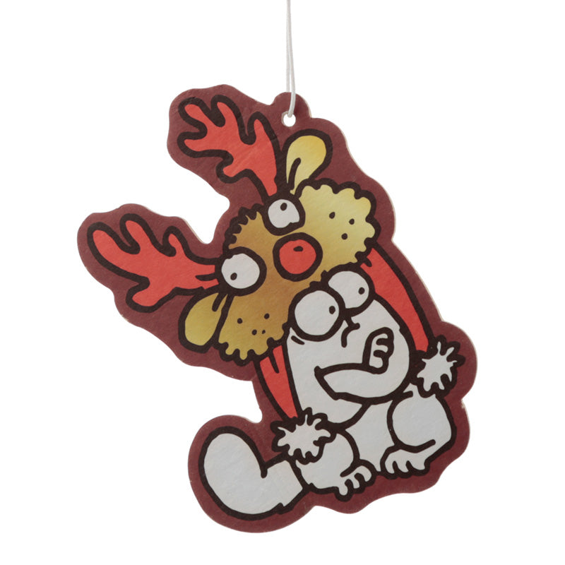 Christmas Simon's Cat in a Reindeer Hat Gingerbread Scented Air Freshener