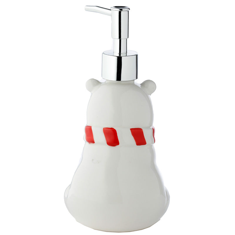 Ceramic Pump Top Soap Dispenser - Polar Bear