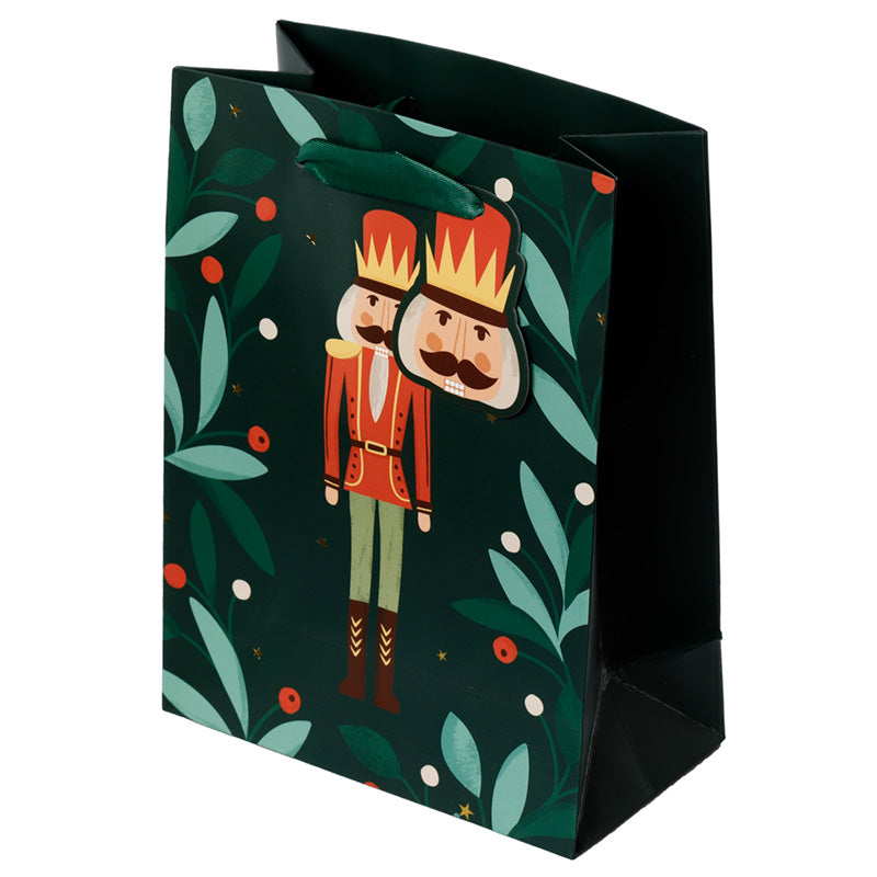 Christmas Nutcracker Medium Gift Bag