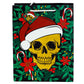 Metallic Skulls Large Christmas Gift Bag