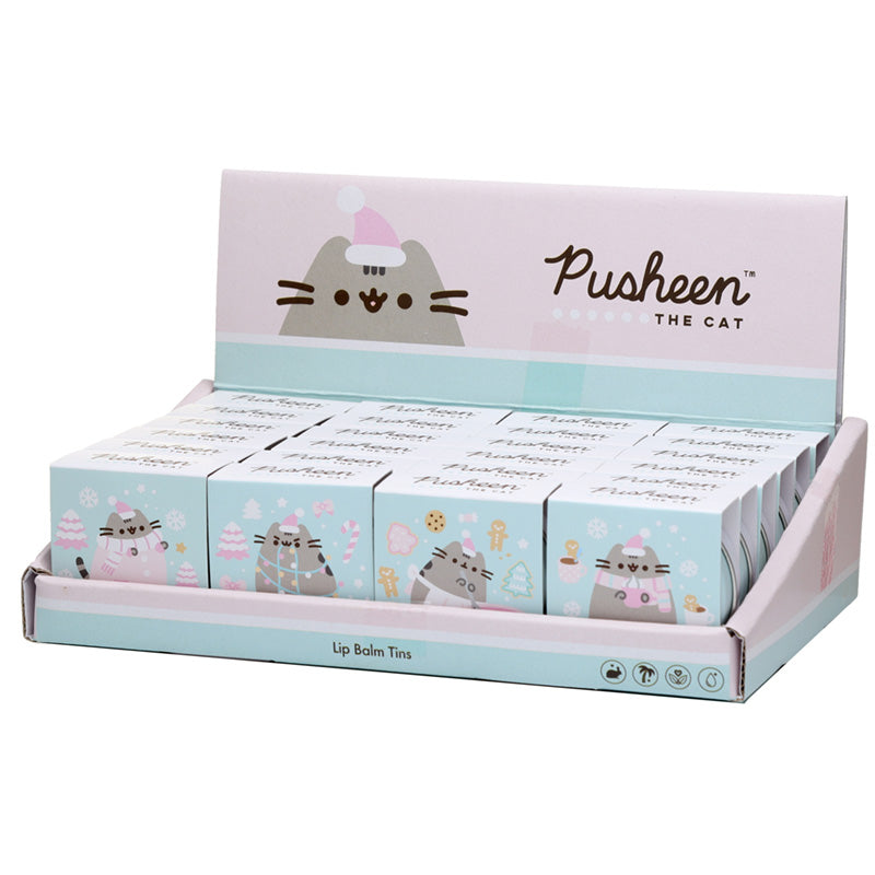 Lip Balm in a Tin - Pusheen the Cat Christmas