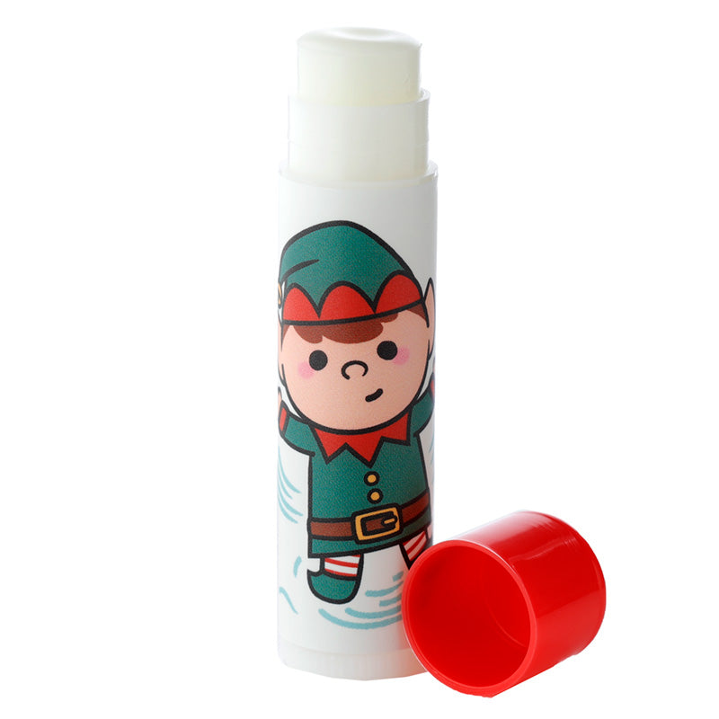 Christmas Stick Lip Balm - Elf (Orange)  and  Santa (Vanilla)