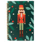 Spiral Bound A5 Lined Notebook - The Nutcracker Christmas