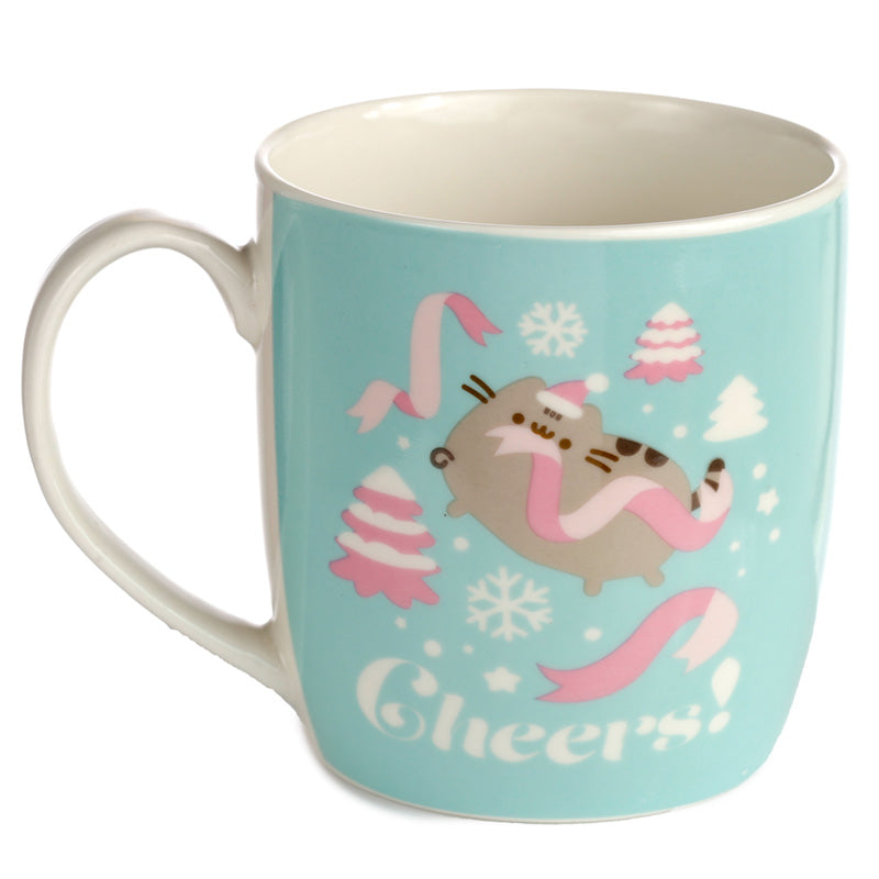 Christmas Porcelain Mug - Pusheen the Cat