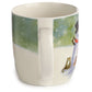 Christmas Porcelain Mug - Kim Haskins Cats and Snowman