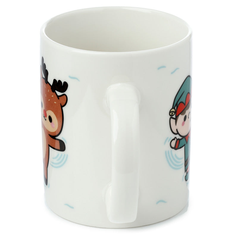 Porcelain Mug - Festive Friends Christmas