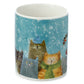 Porcelain Mug - Jan Pashley Christmas Cats