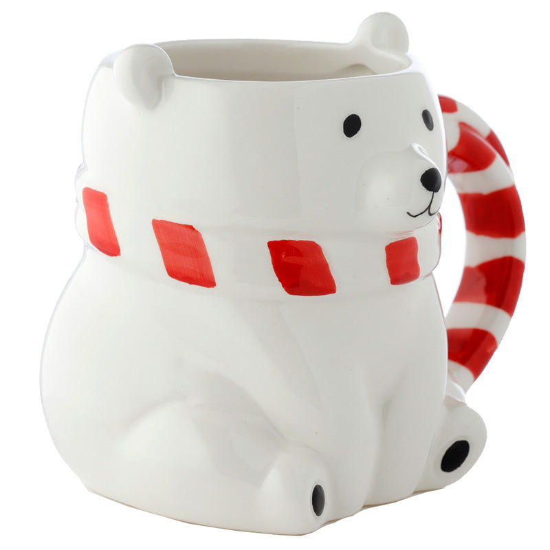 Novelty Shaped Ceramic Mug - Polar Bear