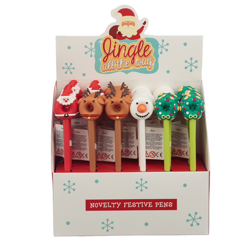 Novelty Christmas Donuts Fine Tip Pen