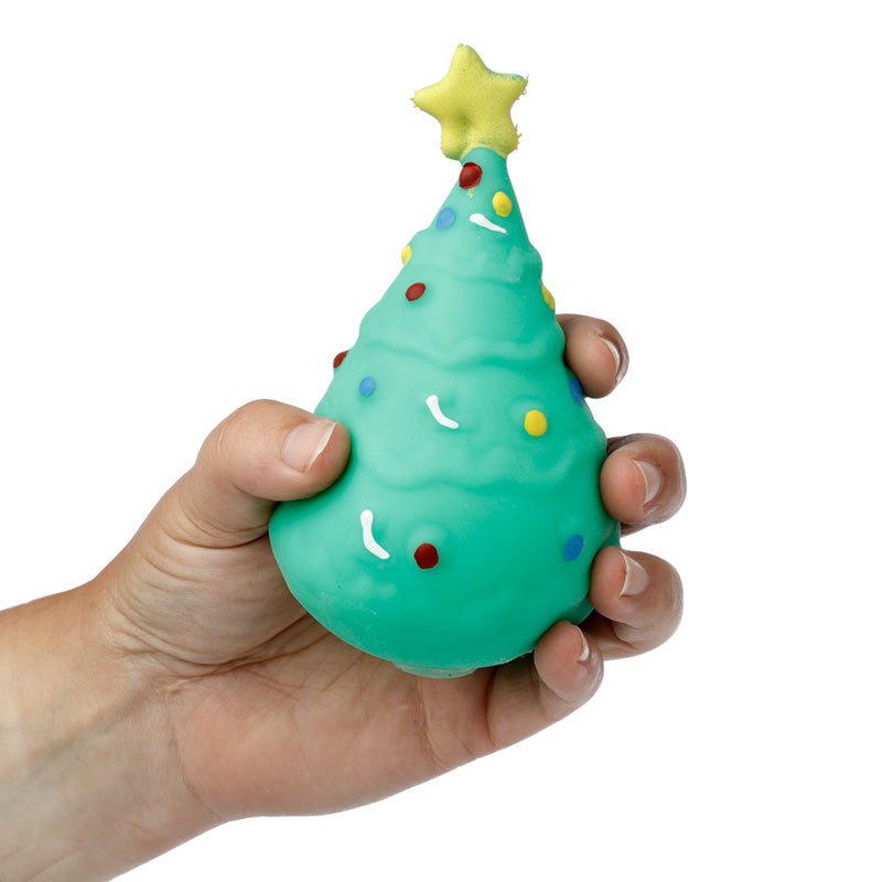 Fun Kids Christmas Tree  and  Santa Stretchy Toy