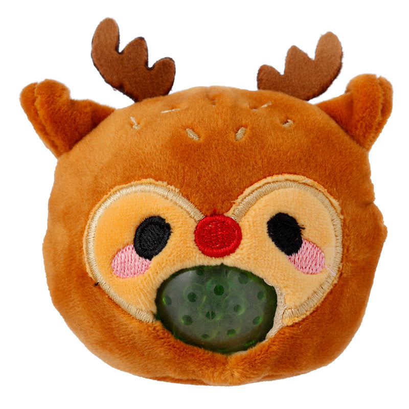 Fun Kids Squeezy Polyester Toy - Festive Friends Christmas