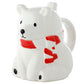 Novelty Upside Down Ceramic Mug - Polar Bear