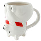 Novelty Upside Down Ceramic Mug - Polar Bear