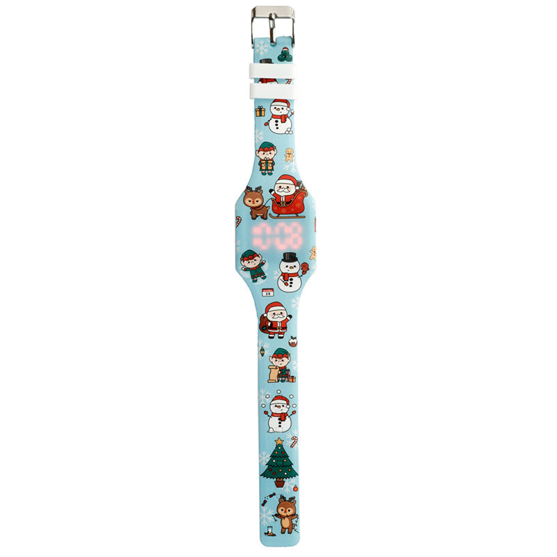 Silicone Digital Watch - Christmas Festive Friends